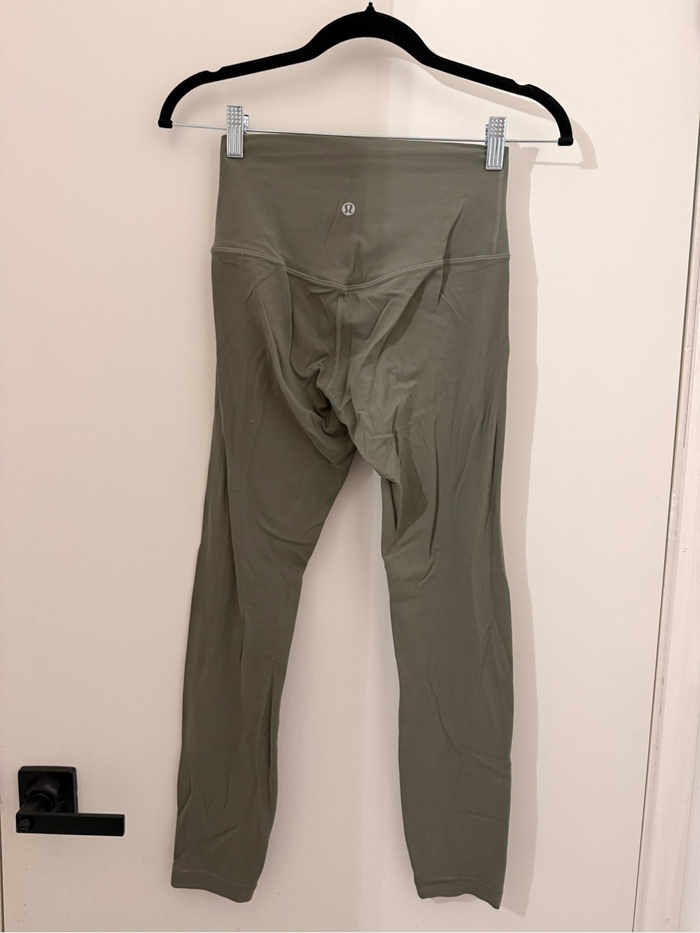 lululemon athletica Olive Green High-Waist Leggings